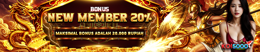 koi5000 bonus new member 20%